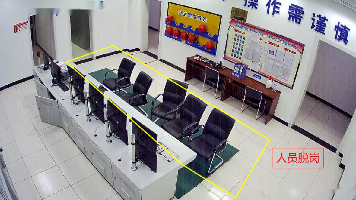 行为管控场景-人员违章自动识别